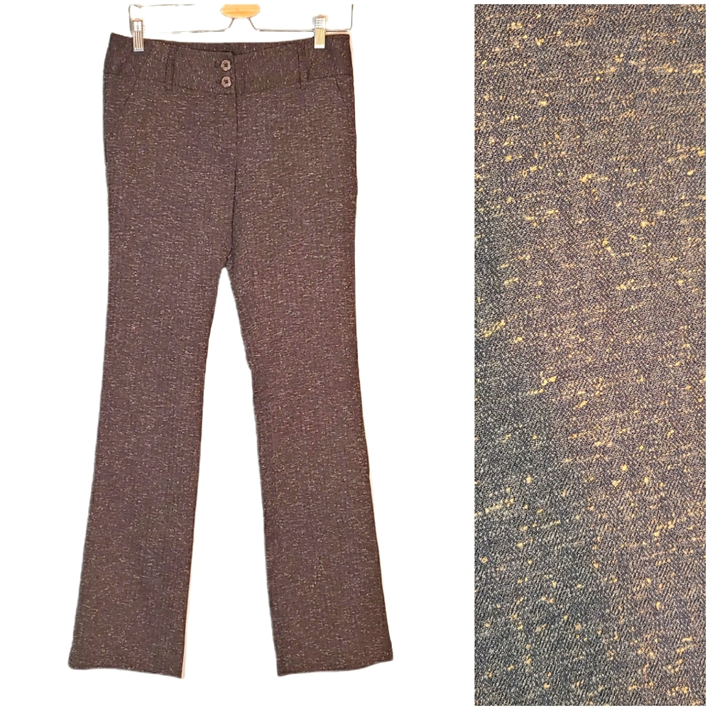3/$20 Amanda + Chelsea Brown Straight Leg Pants 2